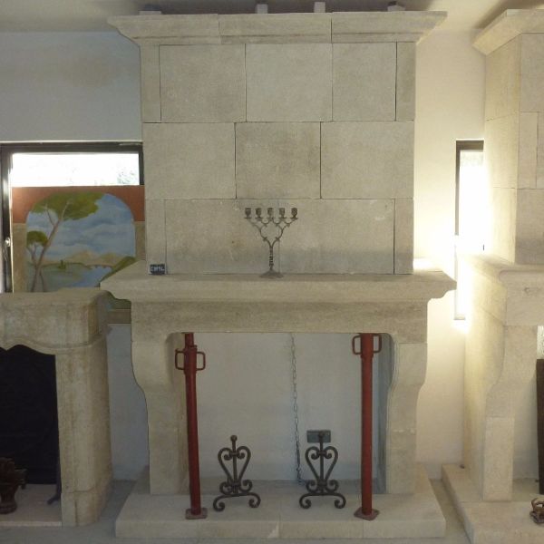 La cheminée provençale, une cheminée de tradition - Atelier Alain BIDAL (Provence)