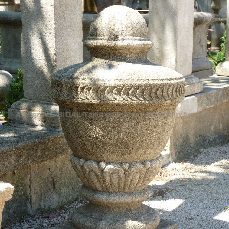 Bel objet de déco en pierre pour déco originale.